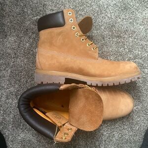 Men's Tan Leather Boots